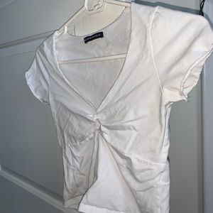 White brandy melville shirt